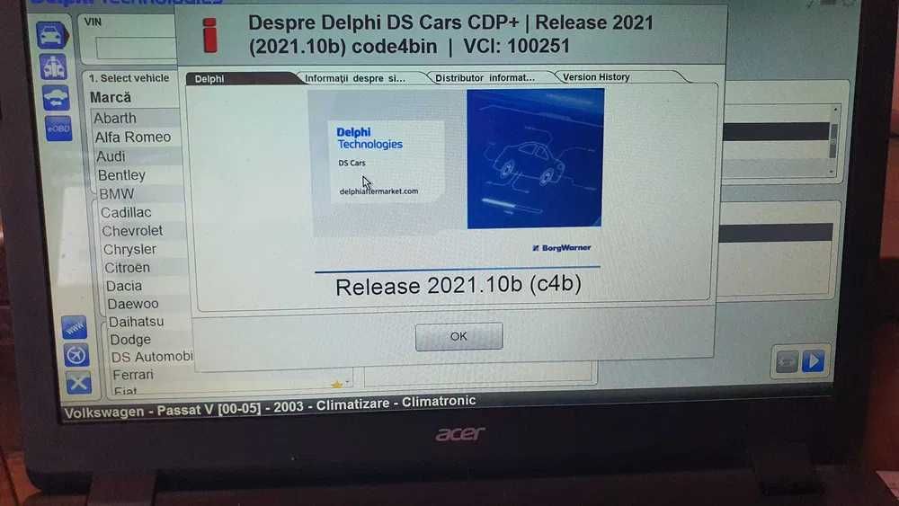 Interfata Diagnoza Multibrand