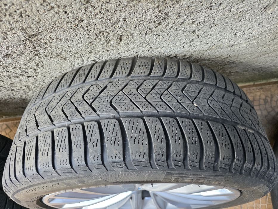 Jante BMW G30, R18, anvelope iarna