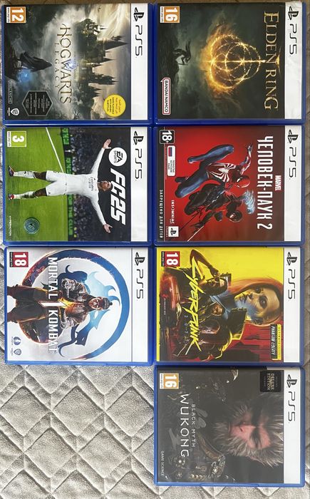 Продам Игры для PS5