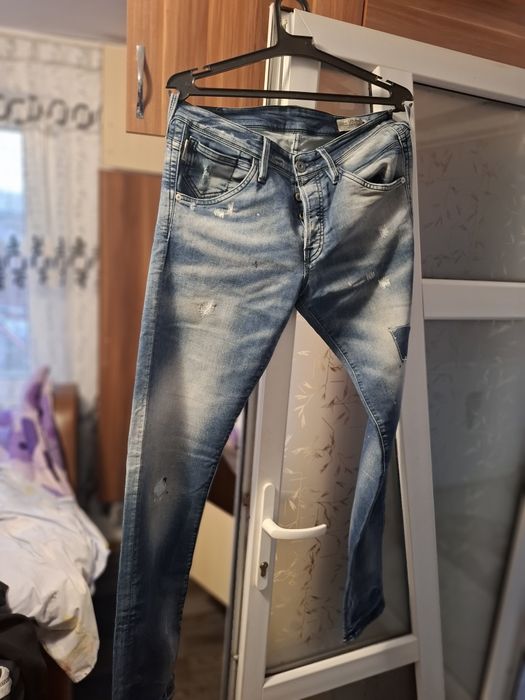 Blugi barbati albastri