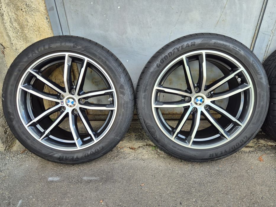 Roti jante originale BMW seria 5 G30, G31 LCI facelift M662, Mpaket, 18 toli Goodyear