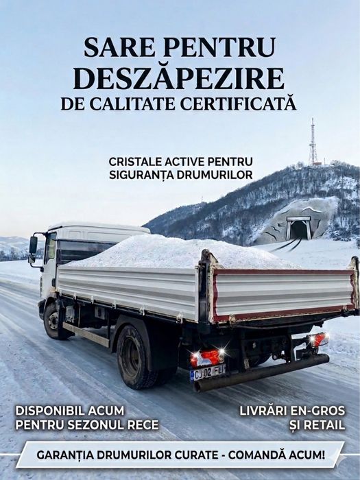 SARE BULGAR ,Sare alimentara ,sare deszapezire