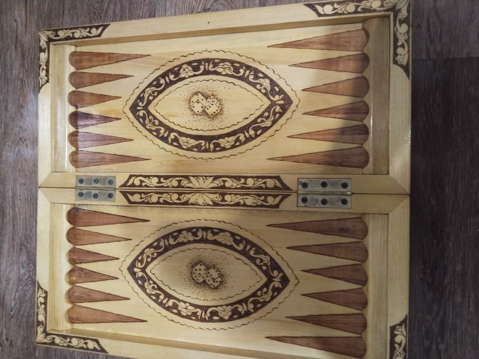 Нарды ручная работа