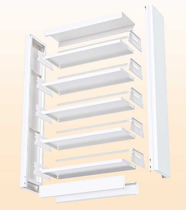 Стеллаж для книг в гостиную\Полки для книг и декора