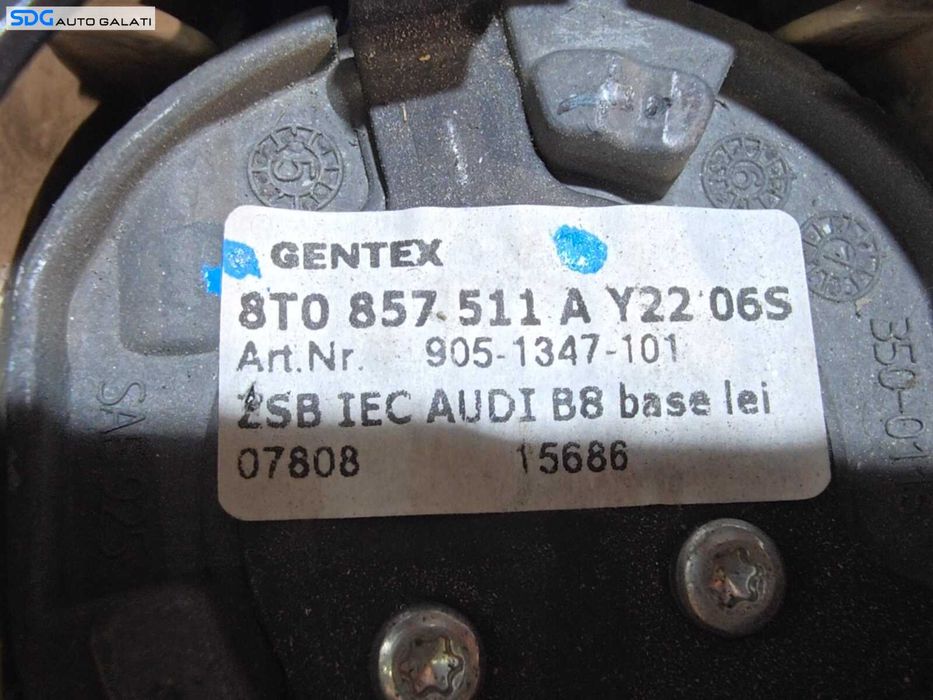 Oglinda Retrovizoare Interioara Audi Q5 8R 2008 - 2012 Cod 8T0857511A [LN1346]