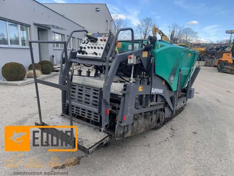 Асфальтоукладчик Vogele super 800