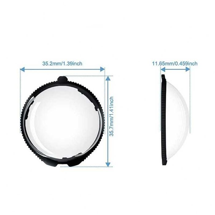 Protectie obiective lentile sticky lens Premium Lens Guards pentru camera actiune Insta360 X5