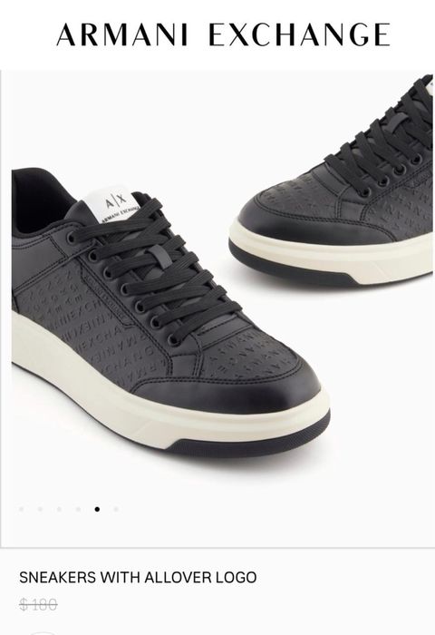 Оригинал Armani Exchange мужские кроссовки