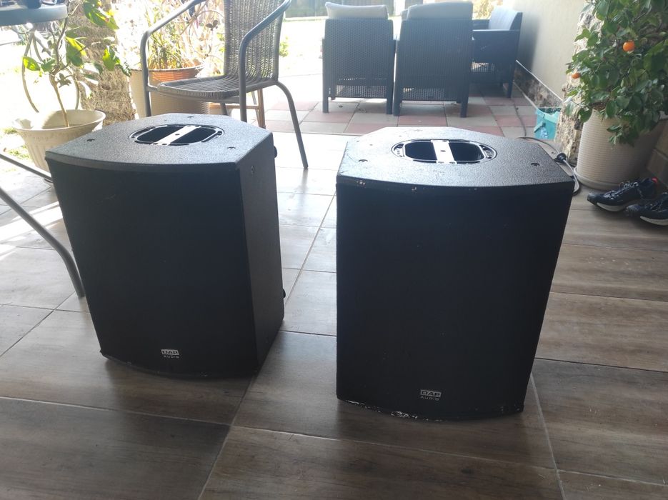 Vând doua boxe dap cx12 pasive 300 wați rms bucata