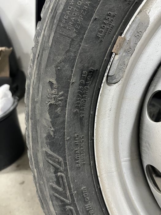 Продам шины 185/75 R16 с дисками в комплекте!