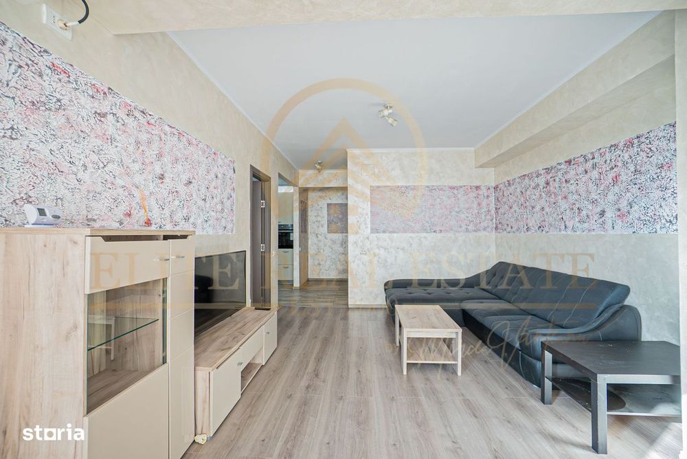 Tomis Nord/Campus - Apartament cu 2 camere, mobilat si utilat, etaj 3.