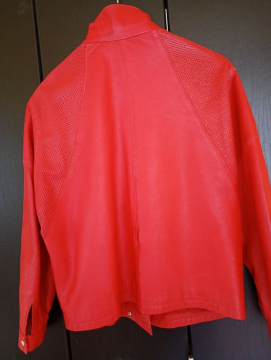 Geaca piele dama vintage