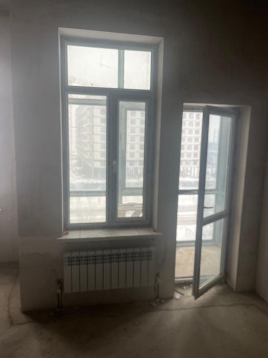 Пластиковое окно с дверью