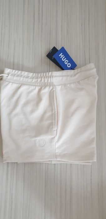 Hugo Boss Cotton Short / S НОВО! ОРИГИНАЛ! Дамски Къси Панталони!