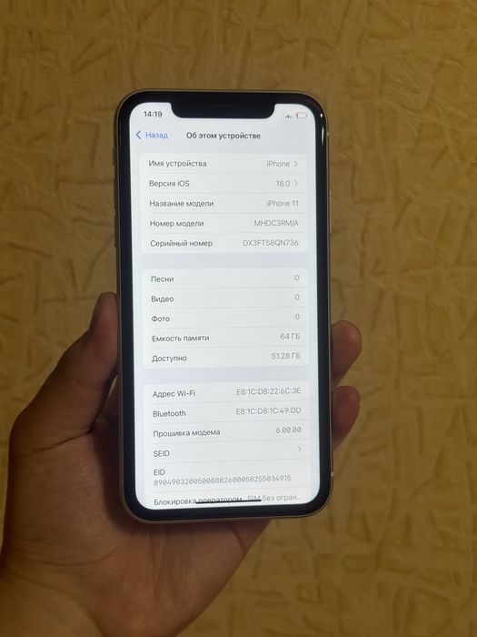 iPhone 11 64GB. Без Ремонта! 10/10.
