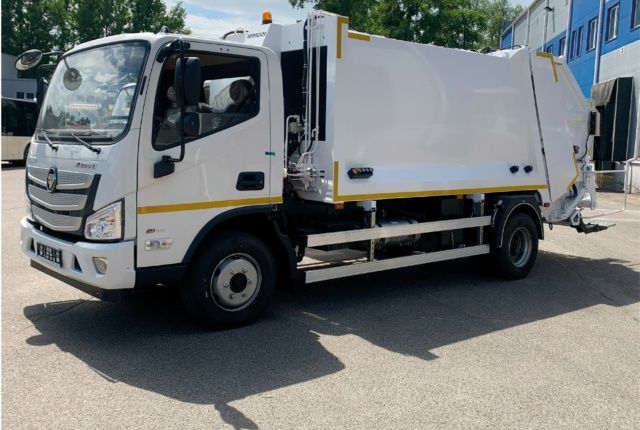 Мусоровоз 7+1 куб на базе шасси Foton Aumark