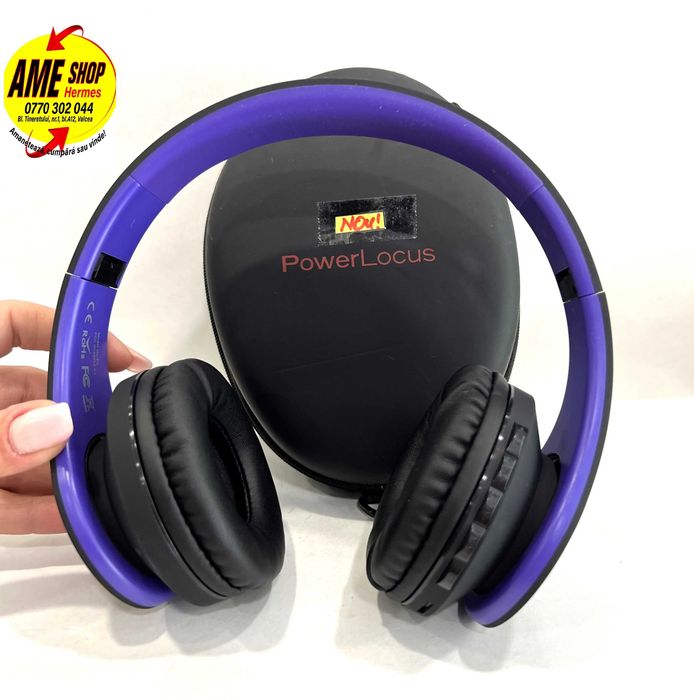 Casti Locus P2, Black, garantie, NOI!