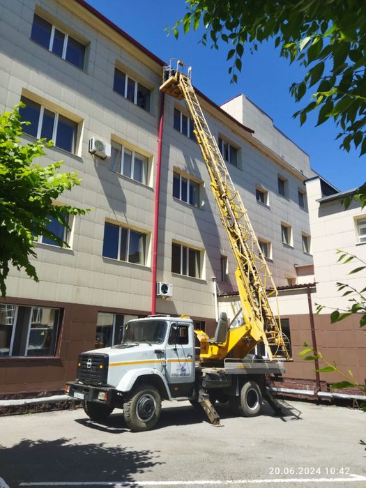Аренда Автовышки 17-18 м для монтажа освещения | Караганда и область