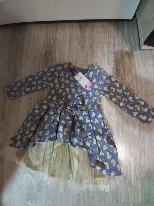 Нова рокля за момиченце, 92 размер