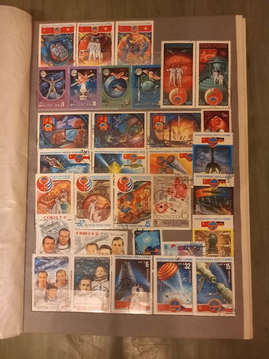 Почтовые марки СССР и ГДР