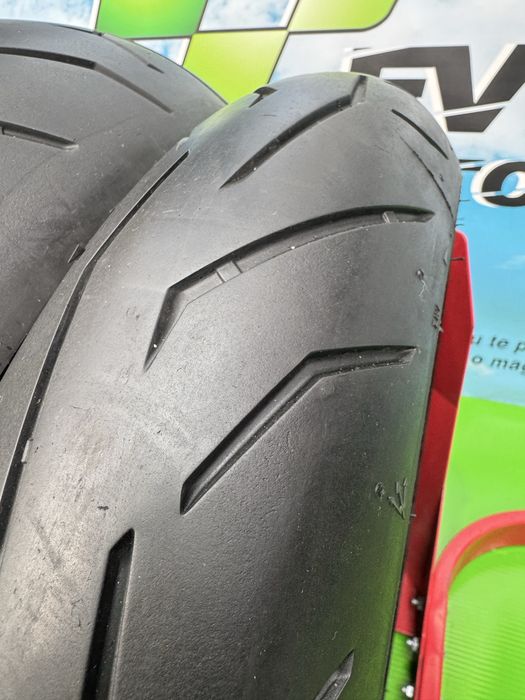 Set Anvelope Moto 120 70 17 si 190 55 17 Pirelli Diablo Rosso2 Set121