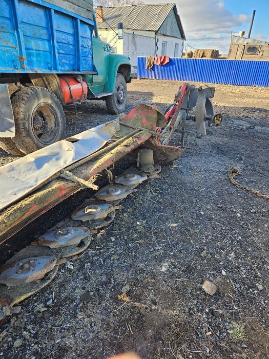 Сельхозтехника. Трактор, косилка, грабли.