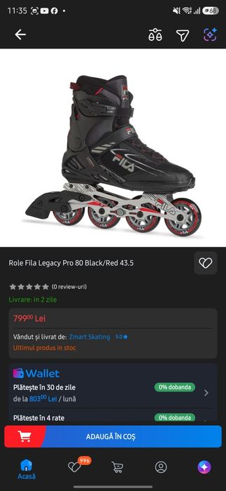 Role Fila Legacy Pro 80 skates NOI