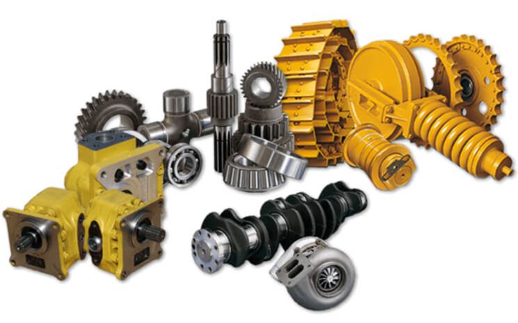 Запчасти на экскаваторы jcb, cat, volvo, hyundai, komatsu, doosan
