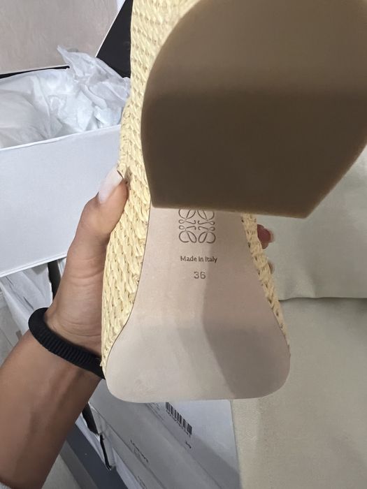 Papuci/sandale/platforme Loewe x Paula’s Ibiza