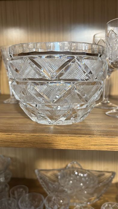 Хрусталь/вазы/стаканы