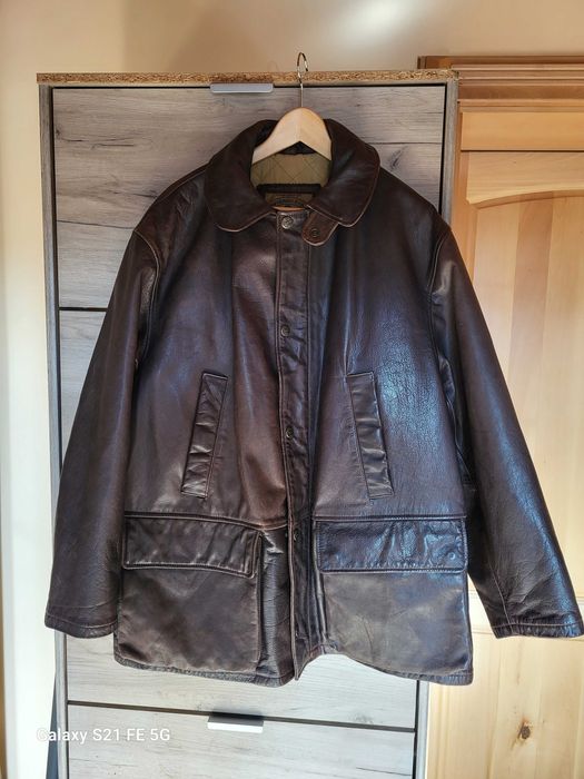 Haina de piele Armani