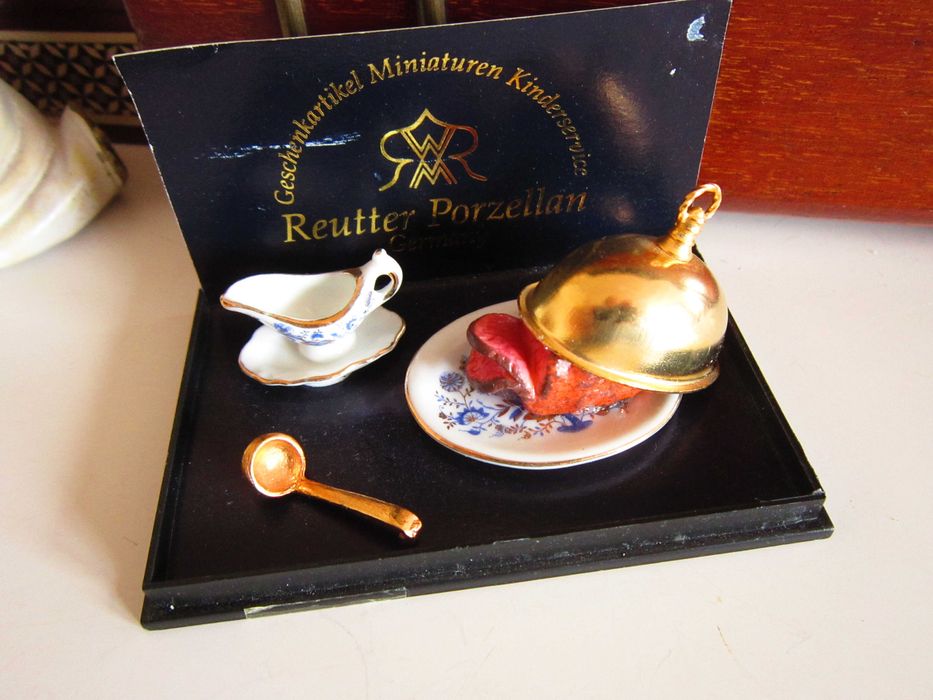 cadou deosebit rar Reutter Germany miniaturi  Dollhouse 1:12