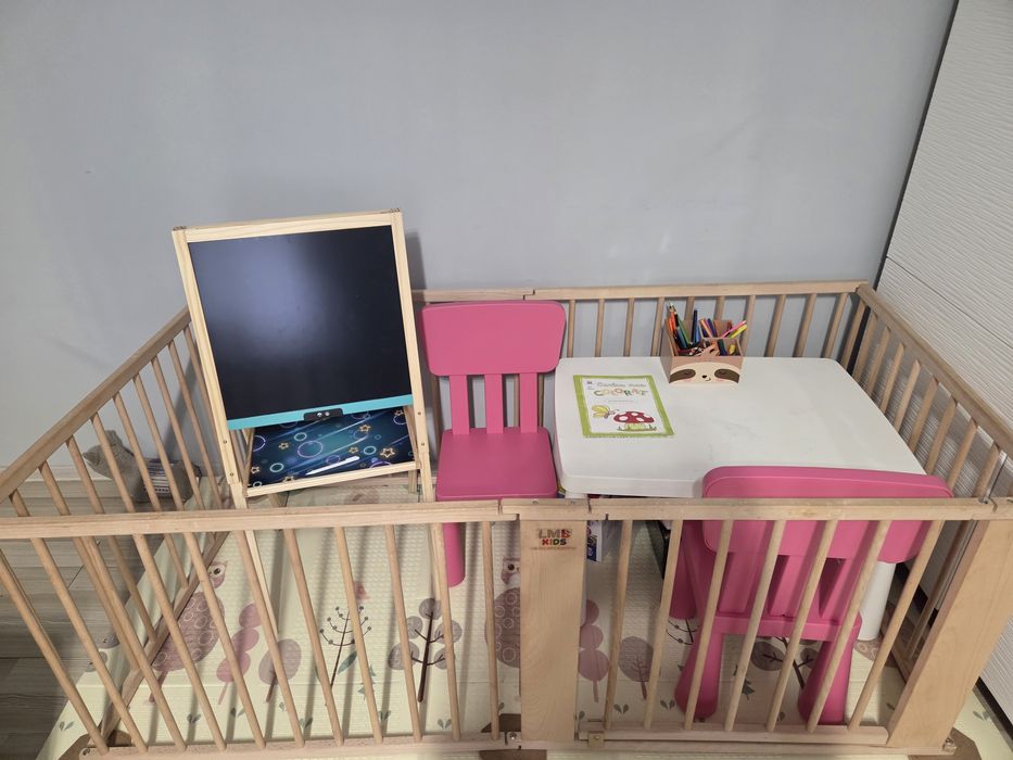 Tarc de joaca hexagonal