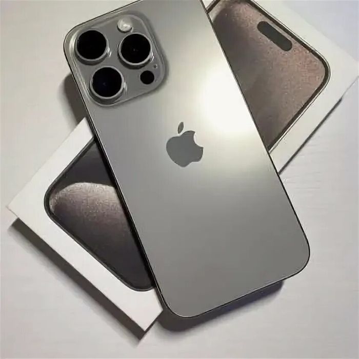 iPhone 15 Pro Natural Titanium — Рассрочка (Kaspi/Halyk/Без банка) / Д