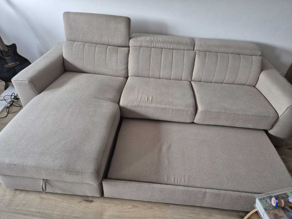 Canapea extensibila Mobexpert 255 X 100 X 170 curatata profesional