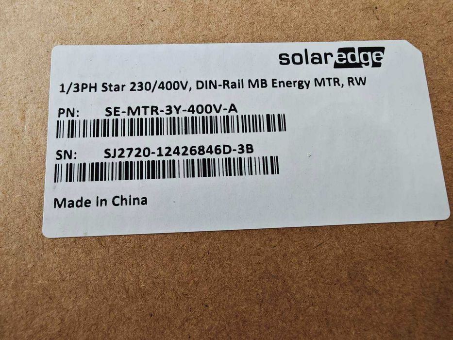 продавам SolarEdge meter 1PH/3PH 230/400V, Modbus Meter, DIN-Rail, CLASS 05