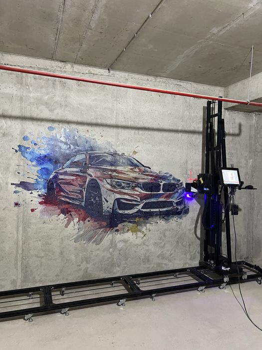 Devorga rasm chizish. Devorga robotprinter yordamida surat chizamiz!