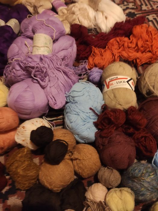 Прежда на гранчета и топки