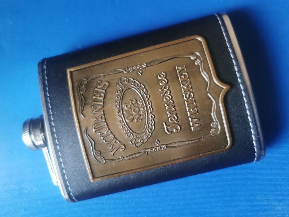 Botelcuta Jack Daniel's Recipient whiskey inox