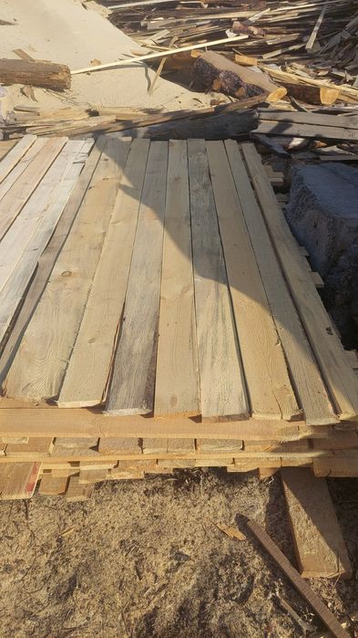 Доски необрезная от 1м до 6м
