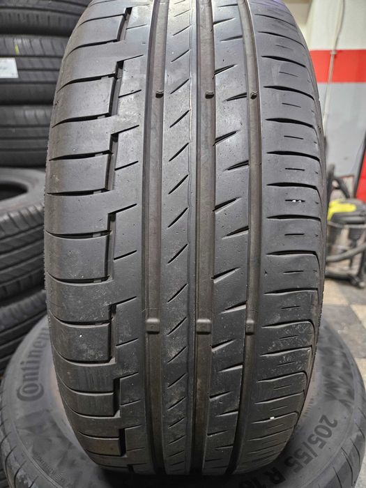 4бр 205/55/16 CONTINENTAL-6 6,8мм грайфер дот:19г.предлагаме   монтаж-