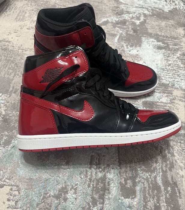 Jordan 1 high patent bred