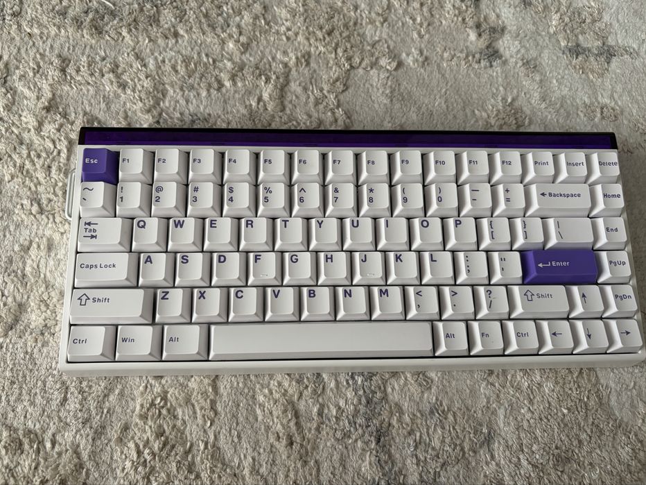 Клавитура магнитная AULA HERO84 HE белый