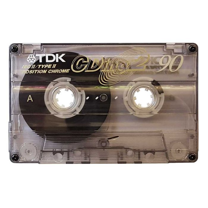 Casete audio TDK CDing II tipla