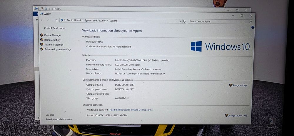 Laptop Hp 820 g3 i5