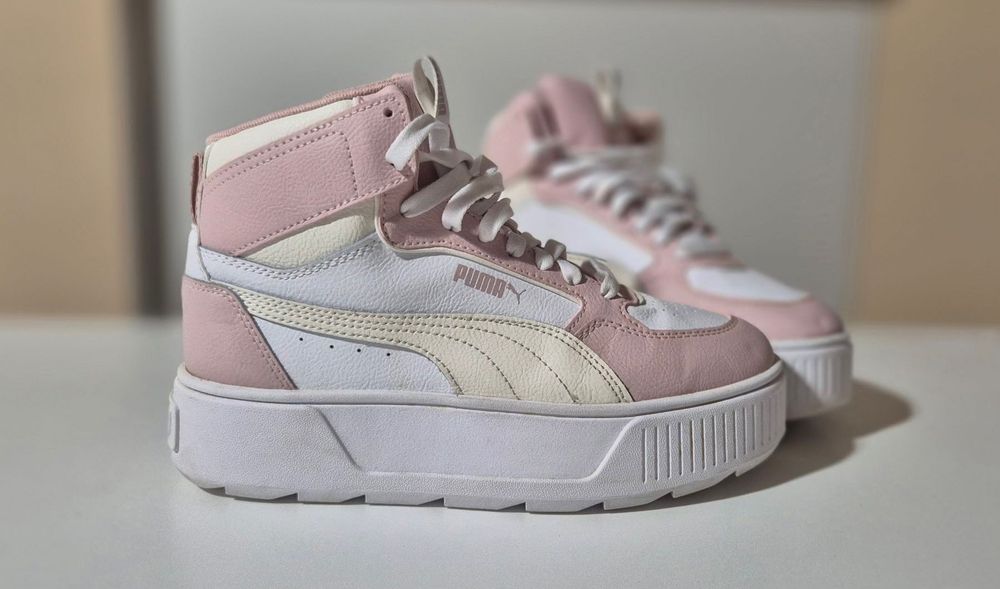 Спортни кецове Puma Karmen от кожа и еко кожа