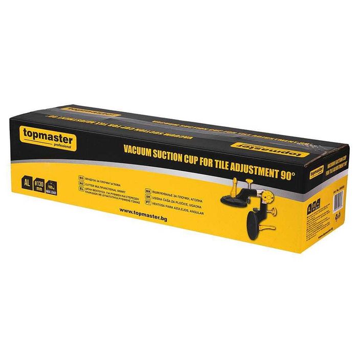 Вакуум вендуза двойна, Topmaster 250525, 130 мм, до 100 кг