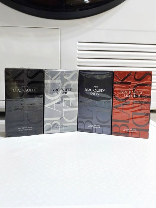 В наличии ароматы Avon Black Suede