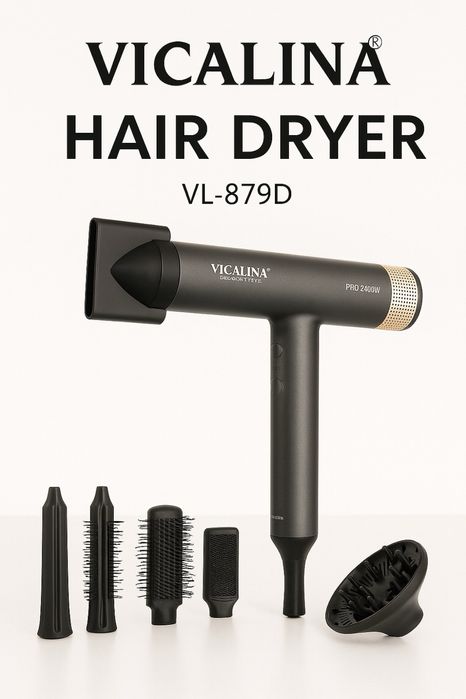 Фен ,шаш кептіргіш, Vicalina фен