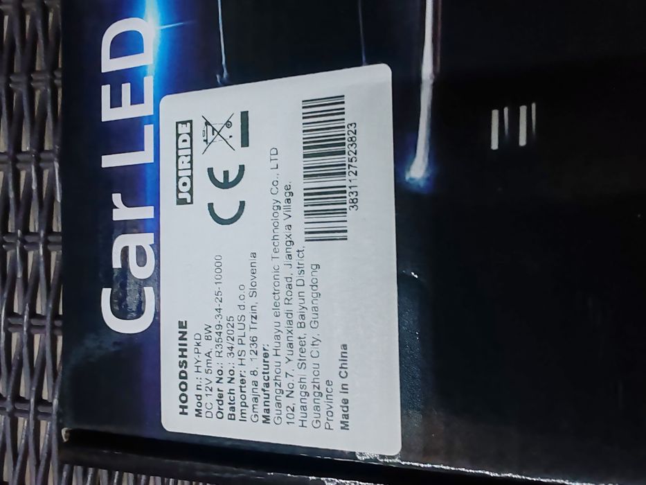 Car led hood lights auto